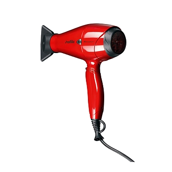 DEWAL PROFESSIONAL Фен Profile 2200 красный, ионизация, 2 насадки, 2200 Вт, фото 2