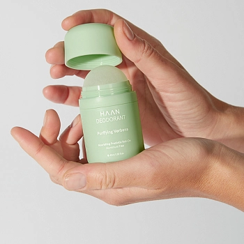 HAAN Дезодорант с пребиотиками Душистая вербена / DEODORANT VERBENA PURIFYING 40 мл, фото 2