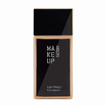 MAKE UP FACTORY Основа тональная, тон 15 натуральный / Light Weight Foundation 30 мл, фото 1