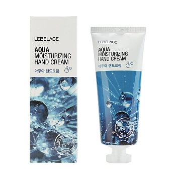 LEBELAGE Крем увлажняющий для рук с морской водой / Lebelage Aqua Moisturizing Hand Cream 100 мл, фото 2