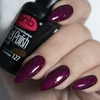 PNB 127 гель-лак для ногтей / Gel nail polish PNB 8 мл, фото 4