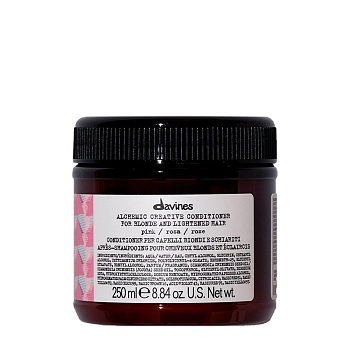 DAVINES SPA Кондиционер оттеночный креативный для натуральных и окрашенных волос, розовый / Alchemic creativ conditioner Pink 250 мл, фото 1