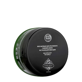 Воск матовый для креативного стайлинга волос экстрасильной фиксации / BARBER 100 мл  