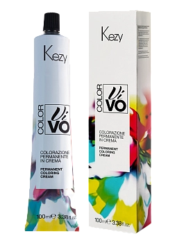 KEZY 6.00 Крем-краска перманентная для волос, темный блондин / Color Vivo 100 мл, фото 2