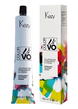 KEZY 6.00 Крем-краска перманентная для волос, темный блондин / Color Vivo 100 мл, фото 2