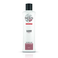 NIOXIN Шампунь очищающий, для окрашенных тонких волос, Система 3, 300 мл, фото 1