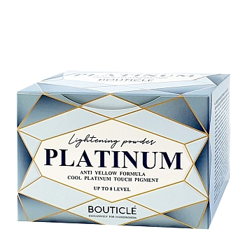 Порошок обесцвечивающий  с комбинацией нейтрализующих пигментов / COOL PLATINUM TOUCH 500 г