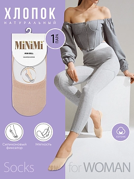 MINIMI Подследники хлопок Beige 39-41 / MINI BELL, фото 2