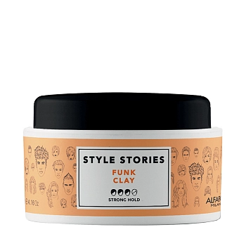 ALFAPARF MILANO Паста глиняная для эффекта матовых волос сильной фиксации / Funk Clay 100 мл, фото 1