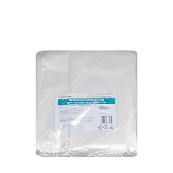 ЧИСТОВЬЕ Простыня п/э 200*160 см  прозрачная  25 шт/уп, фото 3