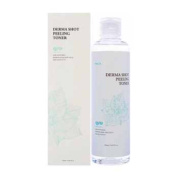 MED:B Тонер очищающий для лица с коэнзимом / Med B Q10,Derma Shot Peeling Toner Q10 250 мл, фото 2