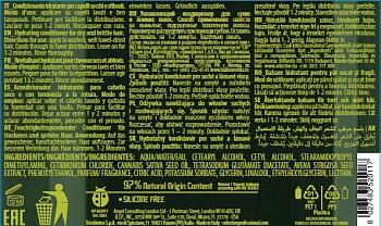 SELECTIVE PROFESSIONAL Кондиционер увлажняющий для сухих и ломких волос / HEMP 200 мл, фото 2