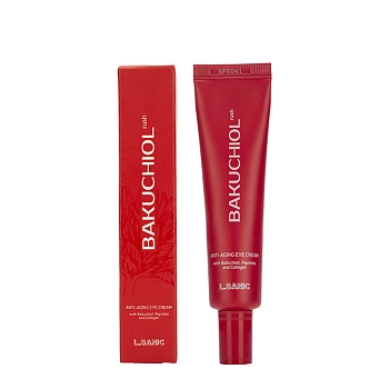 L.SANIC Крем антивозрастной для кожи вокруг глаз с бакучиолом, пептидами и коллагеном / L.Sanic 30 мл, фото 2