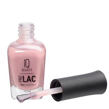 IQ BEAUTY 045 лак профессиональный укрепляющий для ногтей с биокерамикой / Nail polish PROLAC+bioceramics 12,5 мл, фото 3