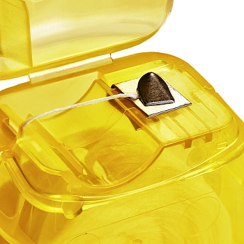 REVYLINE Нить зубная вощеная 840D, нейлон, 50 м, желтая / Expanding, фото 6