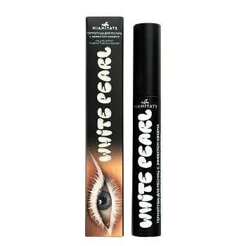 MIAMITATS Термотушь для ресниц, белая / White pearl 14 гр, фото 2