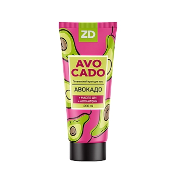 PHARMLEVEL Крем питательный для тела, авокадо / ZD 200 мл, фото 1