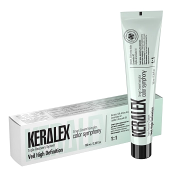 KERALEX Крем-краска, рубин / KERALEX VEIL HD Ruby 100 мл, фото 2