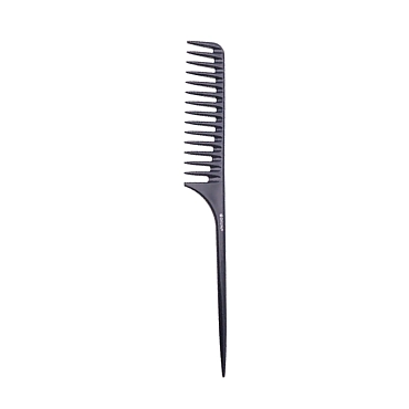 DEWAL PROFESSIONAL Гребень Nano для длинных волос, антистатик, черный 28,5 см