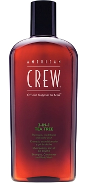 AMERICAN CREW Средство для волос 3 в 1 чайное дерево, для мужчин 450 мл