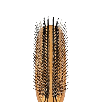 IWOU PROFESSIONAL Щетка-массажер для волос Розовое золото, фото 4