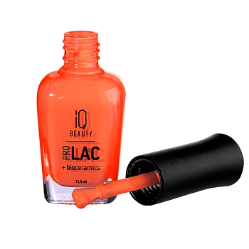 IQ BEAUTY 072 лак профессиональный укрепляющий для ногтей с биокерамикой / Nail polish PROLAC+bioceramics 12,5 мл, фото 4