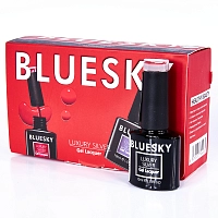 BLUESKY LV724 гель-лак для ногтей / Luxury Silver 10 мл, фото 4