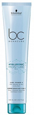 SCHWARZKOPF PROFESSIONAL Крем гиалуроновый для кудрей / BC Hyaluronic Moisture Kick 125 мл SCHWARZKOPF PROFESSIONAL Крем гиалуроновый для кудрей / BC Hyaluronic Moisture Kick 125 мл
