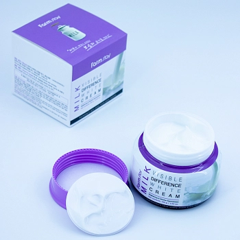 FARMSTAY Крем осветляющий для лица на основе молока / VISIBLE DIFFERENCE CREAM MILK 100 мл, фото 3