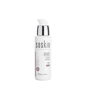 SOSKIN Сыворотка лифтинговая для лица и шеи / A+ Contour lift serum face & neck 30 мл, фото 1
