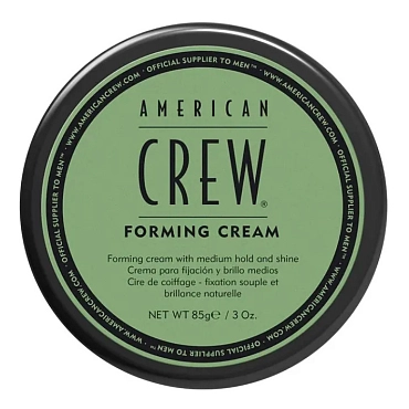AMERICAN CREW Крем со средней фиксацией и средним уровнем блеска для укладки волос и усов, для мужчин / Forming Cream 85 г