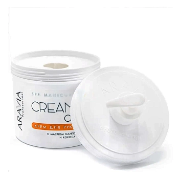 ARAVIA Professional Крем с маслом кокоса и манго для рук / Cream Oil 550 мл, фото 2