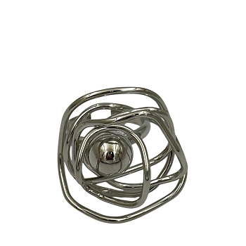 IWOU PROFESSIONAL Кольцо Цветок в серебре, фото 2