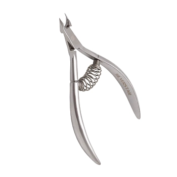 SILVER STAR Кусачки для кутикулы 4 мм, пружинное соединение / PROLINE, фото 2