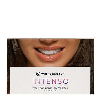 Полоски для мощного отбеливания на 3-6 тонов / White Secret Intenso 14 шт