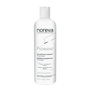 NOREVA Гель для лица и тела смягчающий, очищающий / ПСОРИАН 500 мл, фото 1
