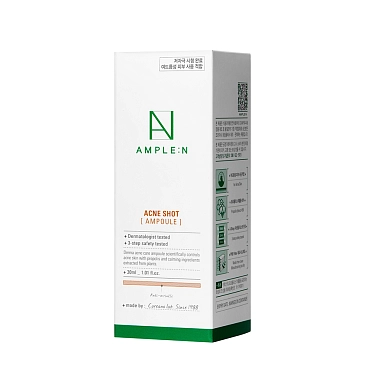 AMPLE:N Ампула-концентрат стоп-акне для лица / ACNESHOT AMPOULE 30 мл, фото 2
