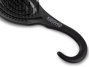 KOSMO SHTUCHKI Расческа с крючком, черная / KOSMO SHTUCHKI, фото 4