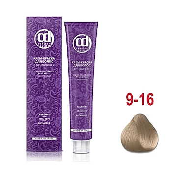 CONSTANT DELIGHT 9/16 краска с витамином С для волос, блондин сандре шоколадный 100 мл, фото 2