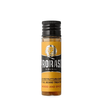 PRORASO Масло горячее для бороды / WOOD AND SPICE 4 х 17 мл, фото 1