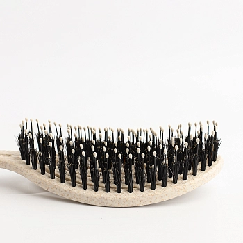 KOSMO SHTUCHKI Расческа спиральная комбинированная, бежевая / KOSMO SHTUCHKI, фото 3