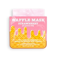 KOCOSTAR Маска вафельная тонизирующая для лица Клубничный фреш / Waffle Mask Strawberry 40 г, фото 2