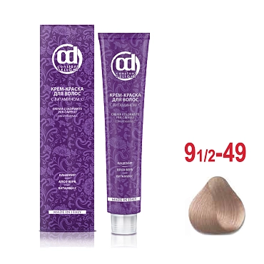 CONSTANT DELIGHT 91/2/49 краска с витамином С для волос, бежево-фиолетовый 100 мл