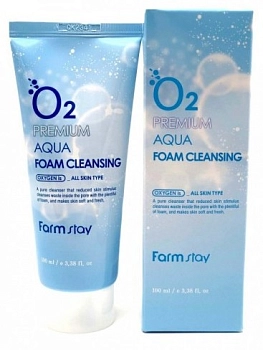 FARMSTAY Пенка очищающая с кислородом / Cleansing Foam 100 мл, фото 3