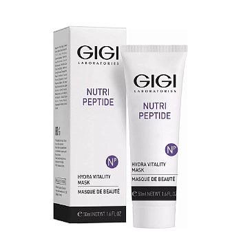 GIGI Маска пептидная увлажняющая красоты / Hydra Vitality Beauty Mask NUTRI-PEPTIDE 50 мл, фото 2
