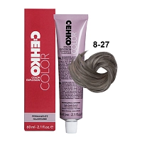 C:EHKO 8/27 крем-краска для волос, светлый блондин дымчато-бежевый / Color Explosion Smokey Ash 60 мл, фото 2