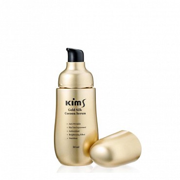 KIMS Сыворотка антивозрастная для лица с протеинами кокона шелкопряда / Kims Gold Silk Cocoon Serum 50 мл