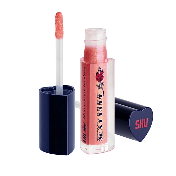 SHU Блеск мерцающий для губ, №450 нежный розовый / SEXY NUDE 3 мл, фото 2