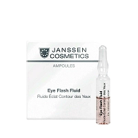 Сыворотка увлажняющая и восстанавливающая для контура глаз, в ампулах / Eye Flash Fluid 1*1,5 мл, JANSSEN COSMETICS