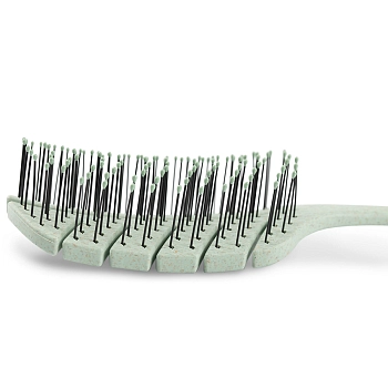 KOSMO SHTUCHKI Расчёска лепестковая малая 5438-M2, зеленая / KOSMO SHTUCHKI, фото 3